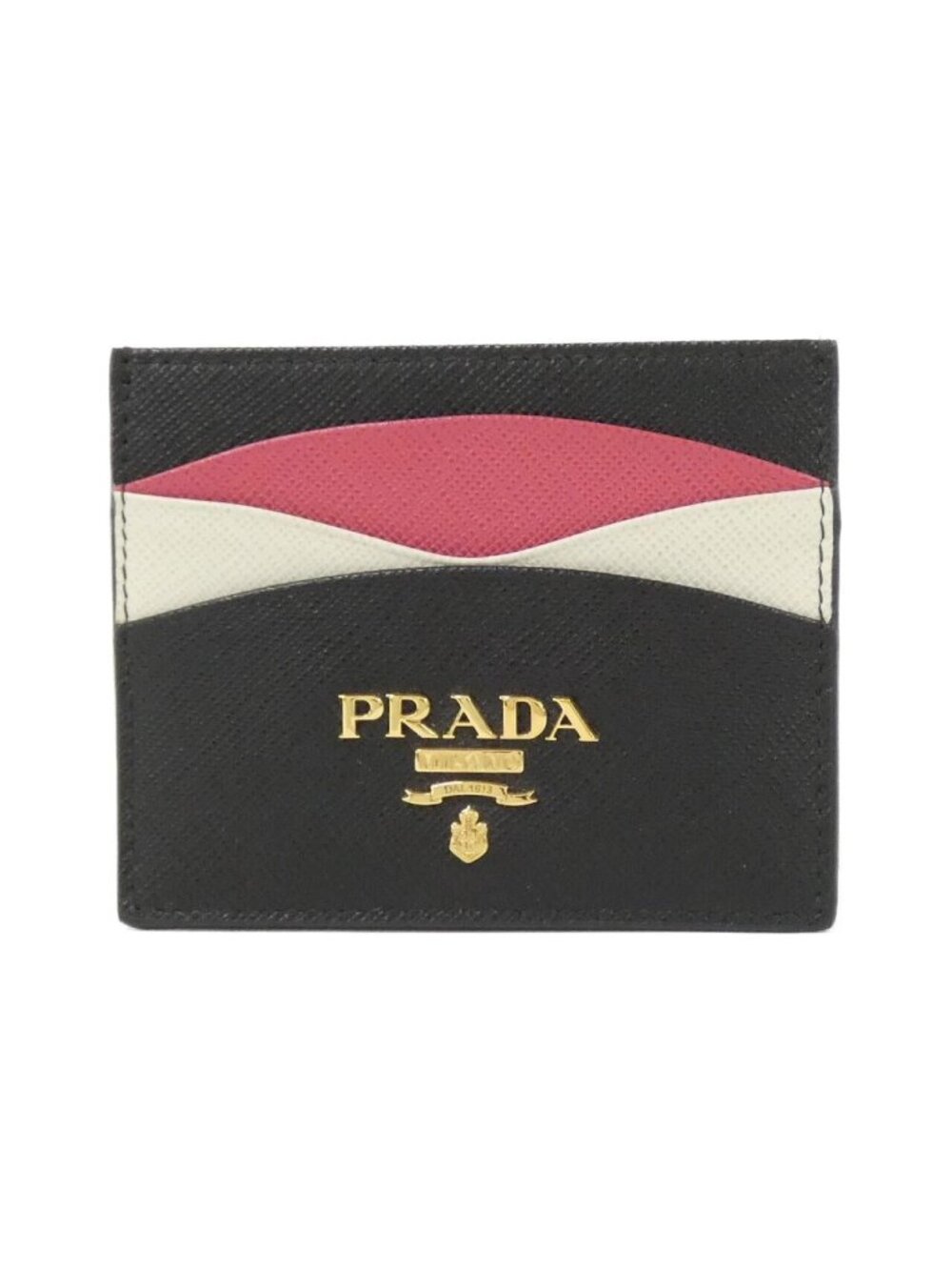 Prada Card Case Gold
